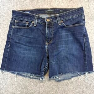 Lucky Brand Dark Blue Denim Jean Shorts